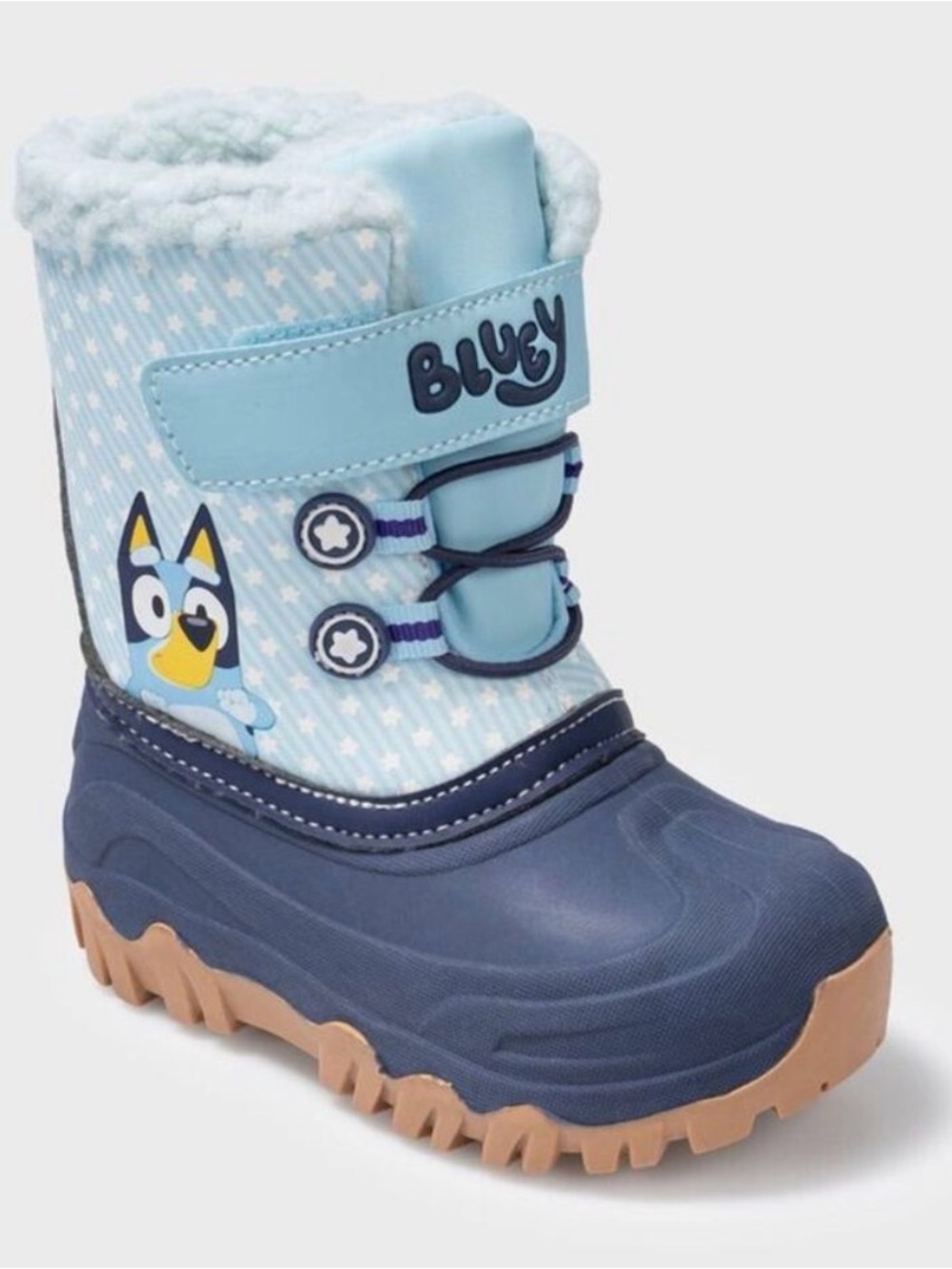 Bluey Toddler Winter Snow Boots - Size 7T - NWT